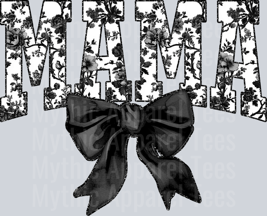 Black Toile Mama
