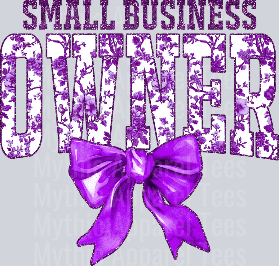 Purple Business Owner