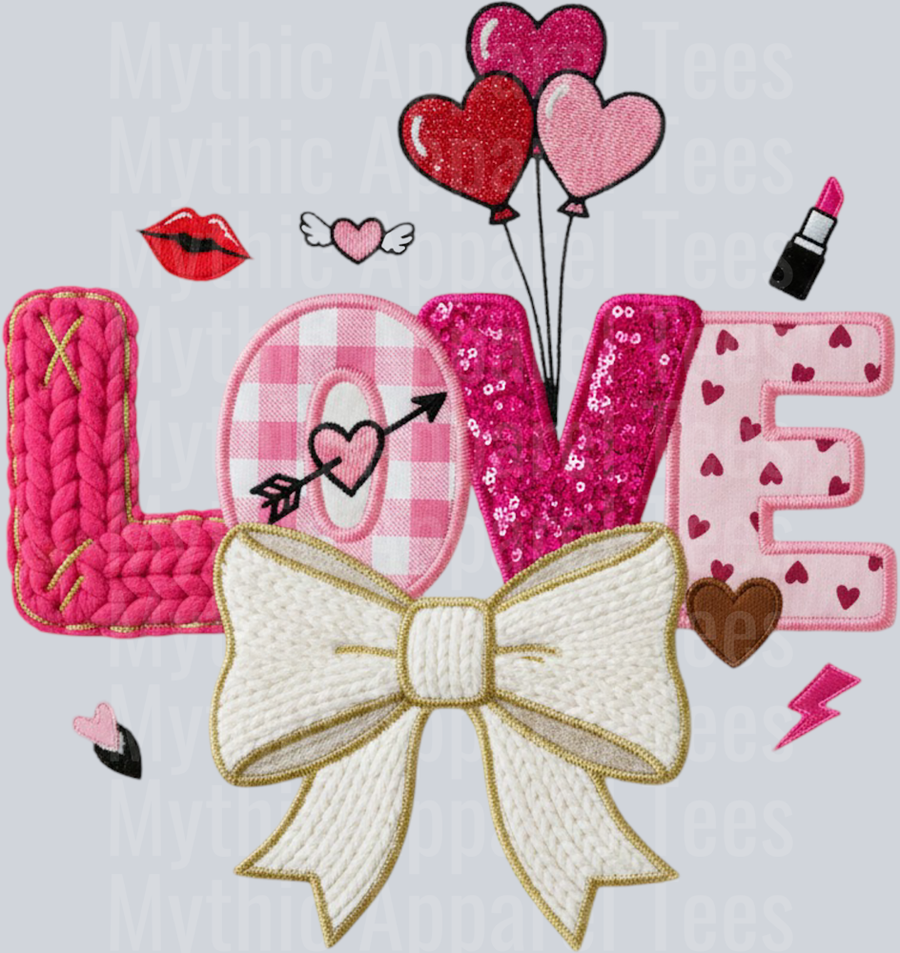 AZ642 Latch Hook Yarn Valentine Day Love Png
