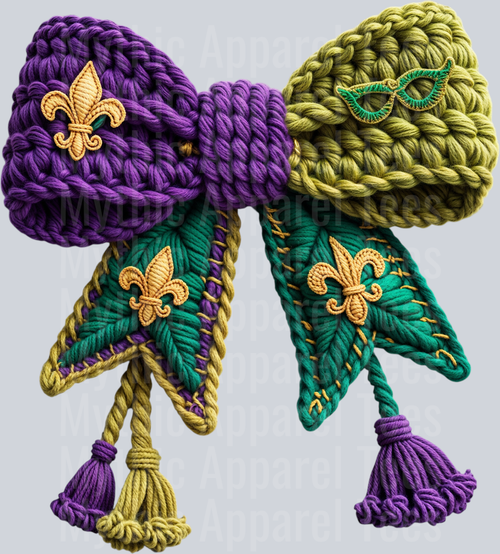 Mardi Gras Faux Yarn