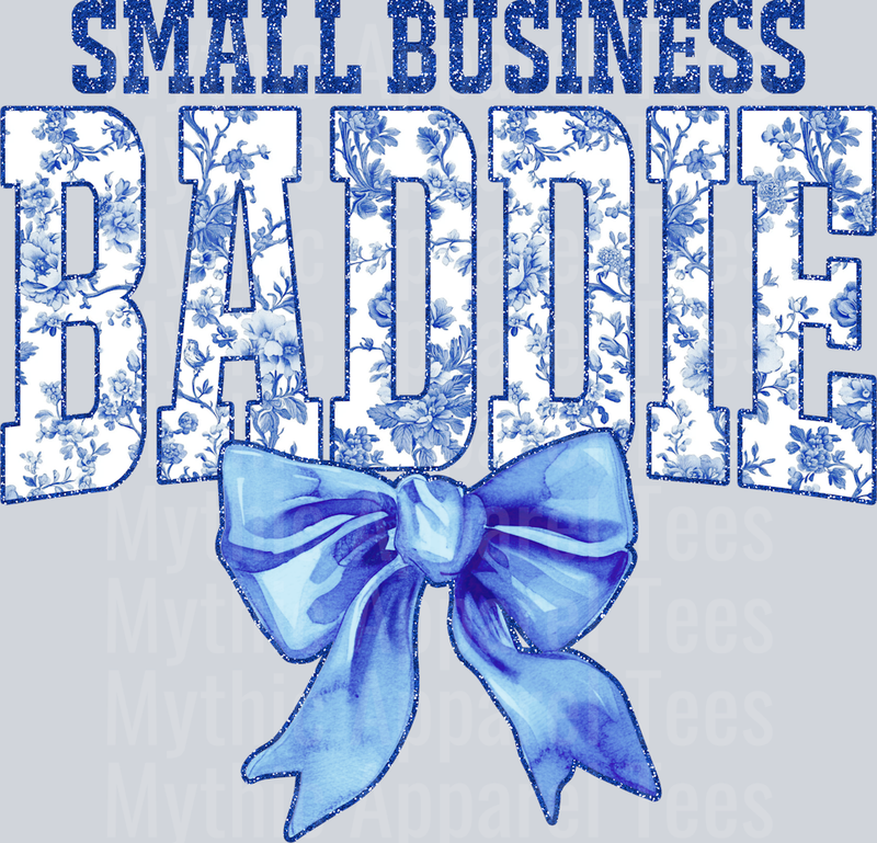 Light Blue Small Business Baddie