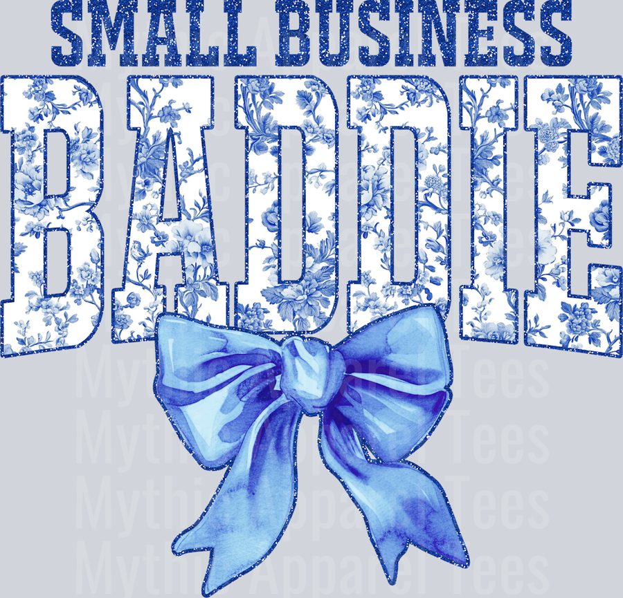 Light Blue Small Business Baddie