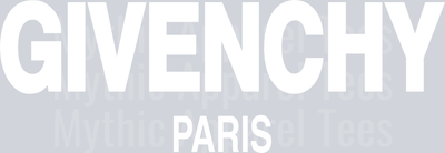 Givenchy paris 002 white PNG