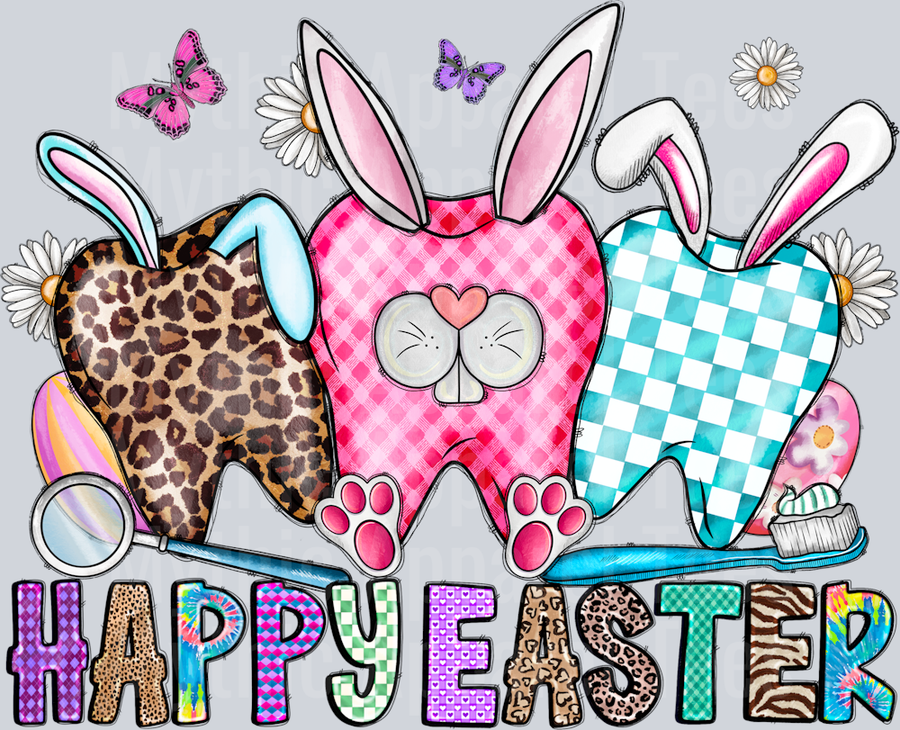 Happy Easter Tooth Dentist Easter