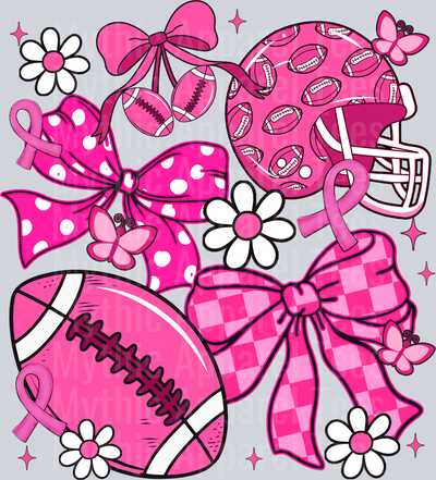 Breast Cancer Football