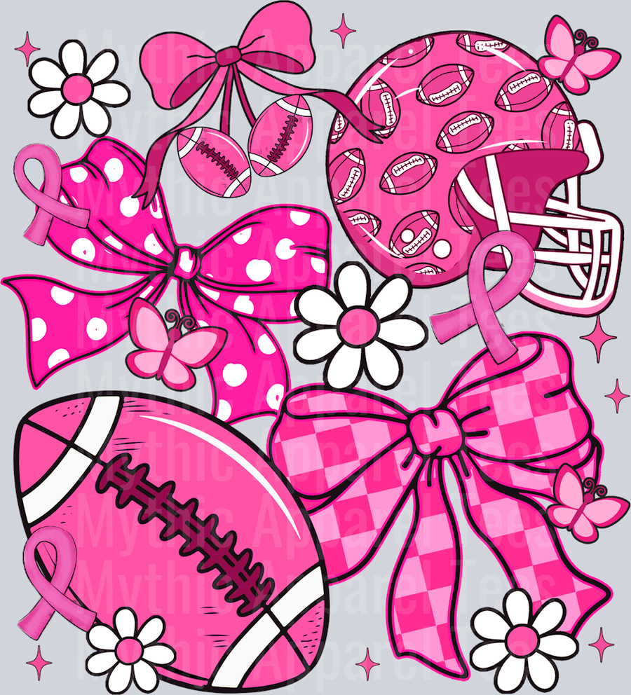 Breast Cancer Football