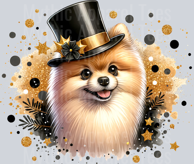 NEW YEARS POMERANIAN