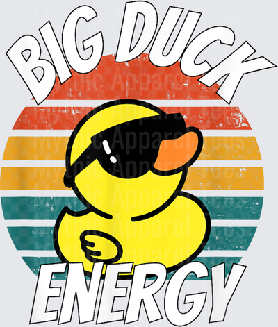 Jeep Ducks Big Duck Energy Rubber Duck Sunglasses Retro Sunset