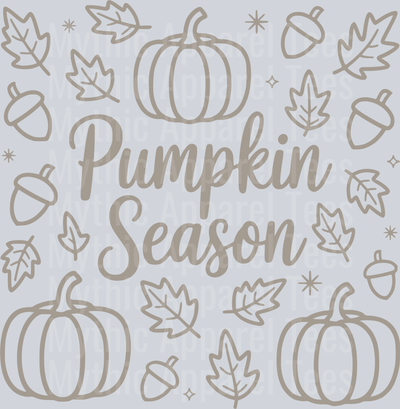 PUMPKIN SEASON TOPE DOODLE DESIGN