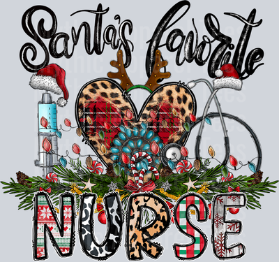 Santa's Favorite Nurse Christmas