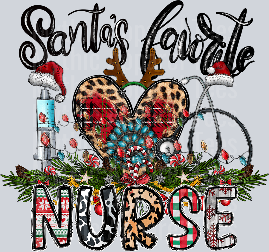 Santa's Favorite Nurse Christmas