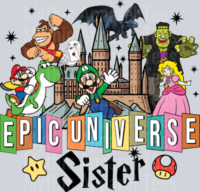 epic universe sister DTF Epic Park Transfers