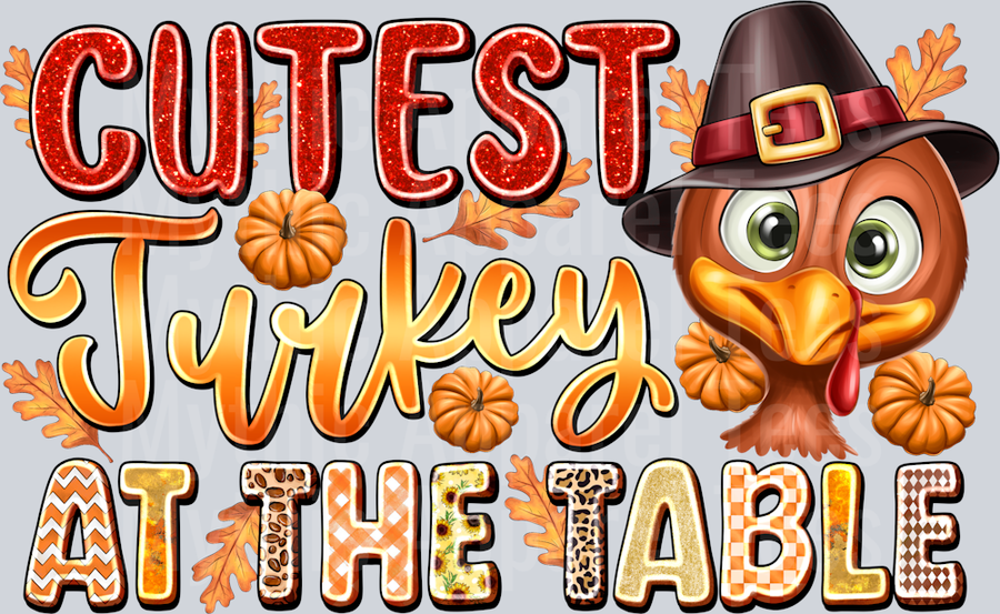Cutest turkey at the table Thanksgiving