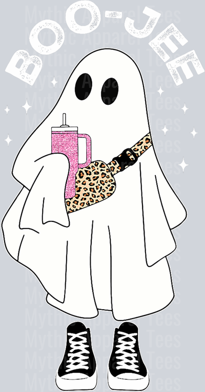 Spooky Season Cute Ghost Halloween Costume Boujee Boo-Jee T-Shirt