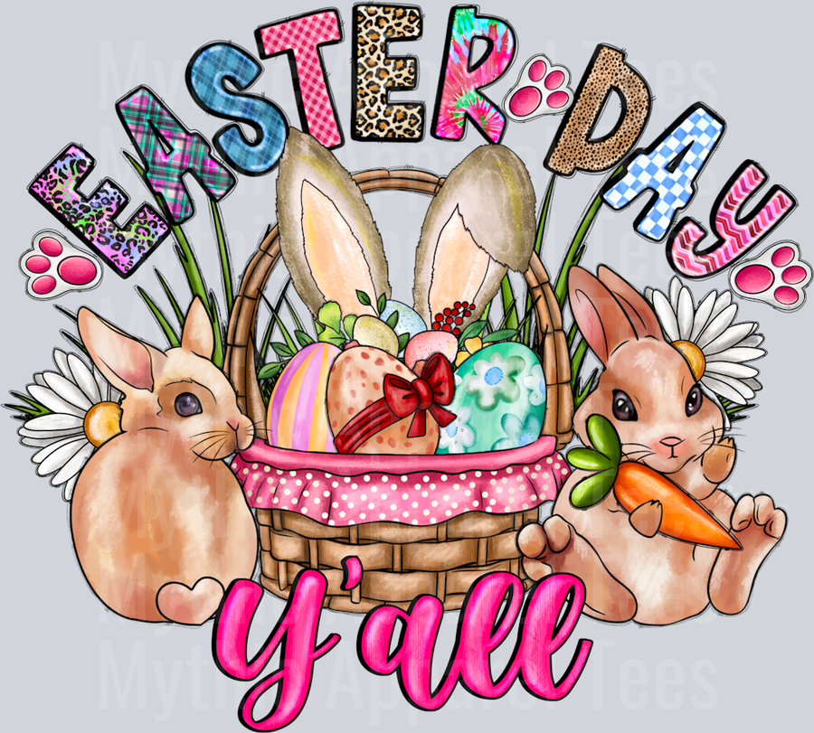 Easter Day Yall Western Easter