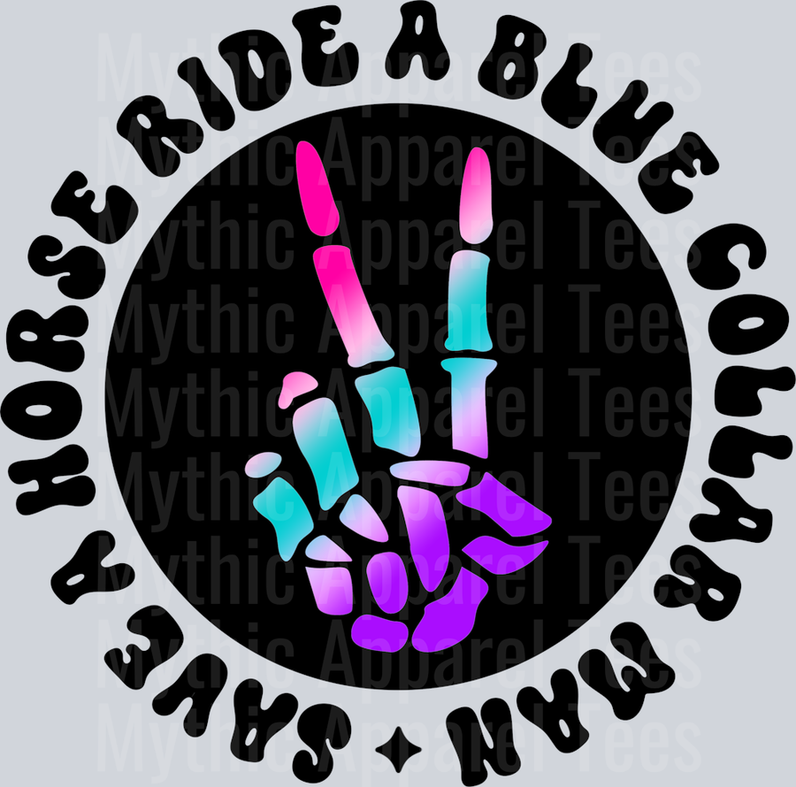 Color Ride A Blue Collar Man Pocket