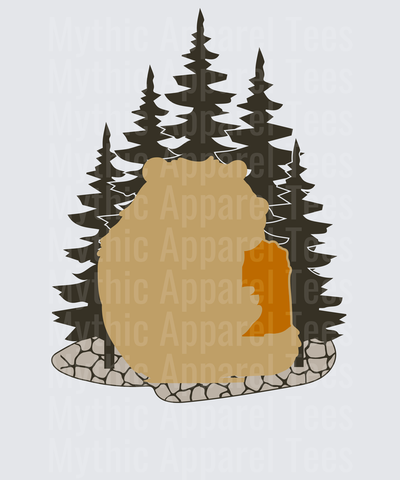 I Hate People Bear Funny Camping T shirt Design(1)