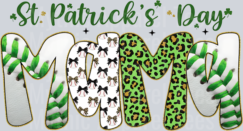 St Patricks Day Baseball