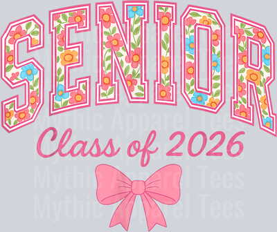 Senior 2026 Class of 2026 Seniors Graduation 2026 Girl Woman T-Shirt
