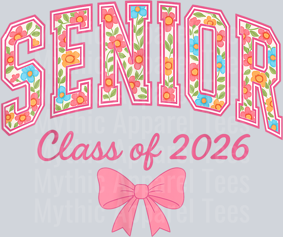 Senior 2026 Class of 2026 Seniors Graduation 2026 Girl Woman T-Shirt