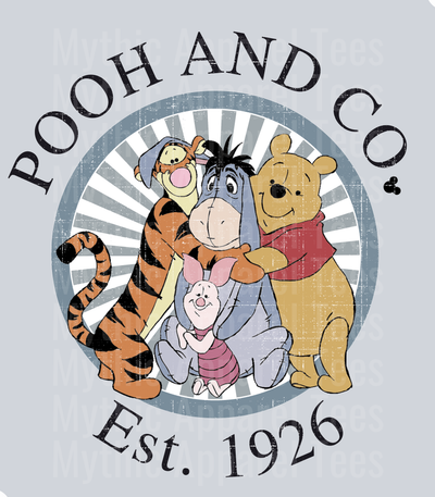 Poh and Co Wheel pooh tigger and eeyor est 1926