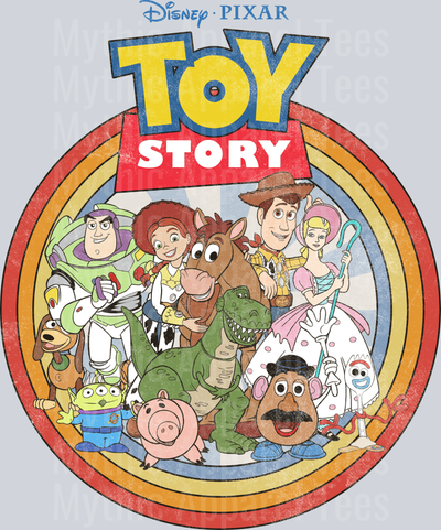 Toy Story Disney Circles DTF Disney Transfers