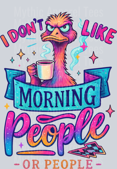 i dont like morning peopne for bl