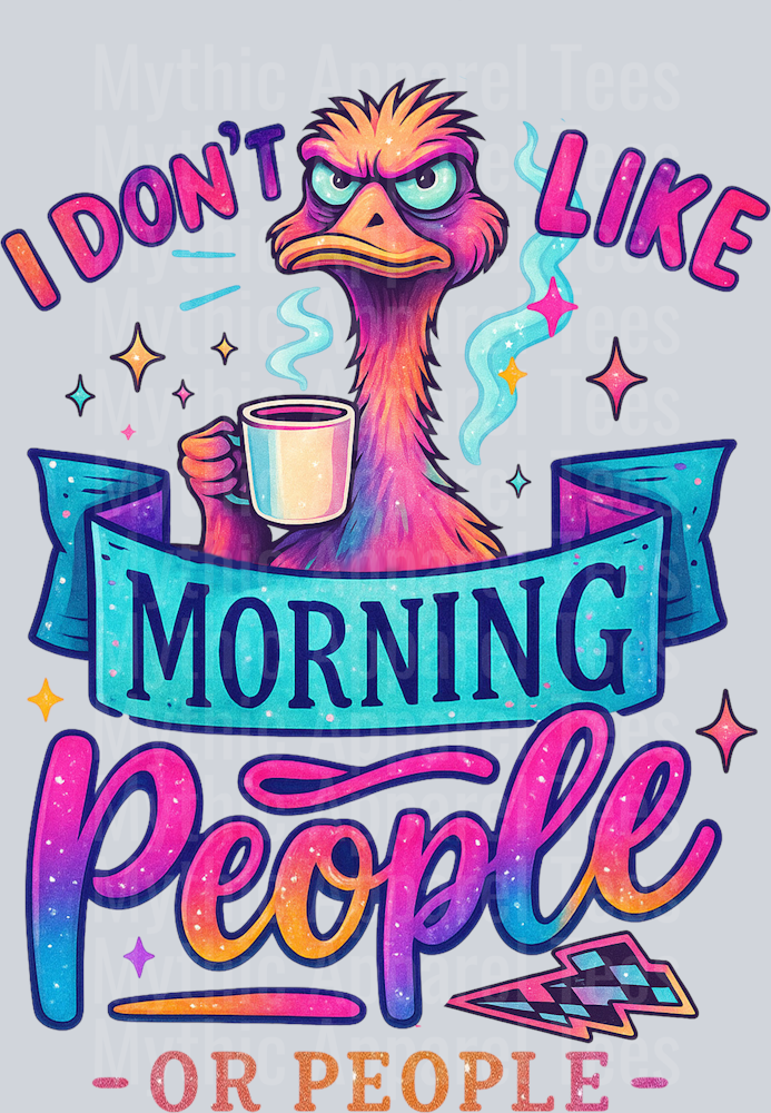 i dont like morning peopne for bl