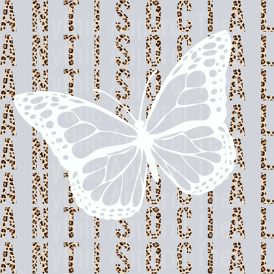 Butterfly white