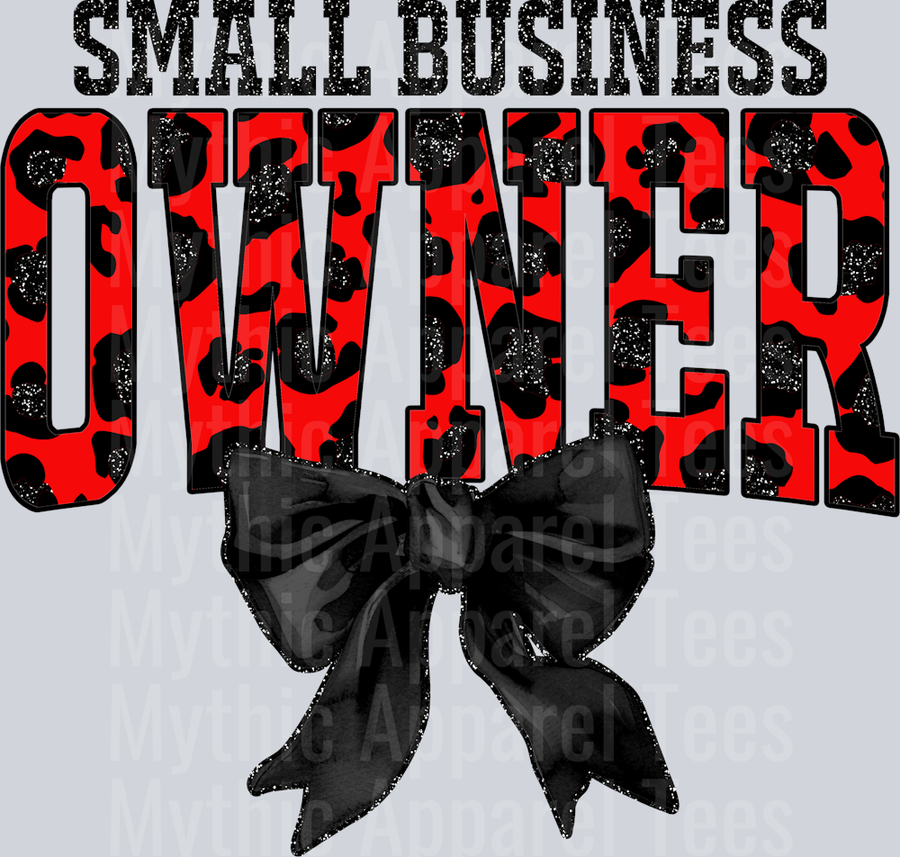 Red Leopard Small Business Owner