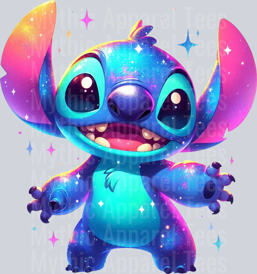 Stitch Disney 2 Colorful Pop Art Pop Culture Cosmic style