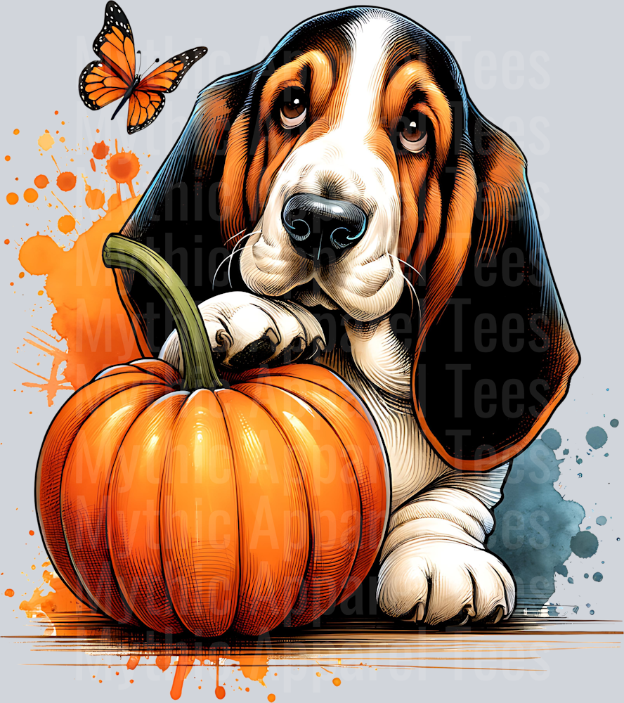 BASSET HOUND FALL