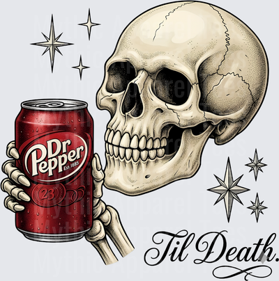 Dr Pepper Skeleton Hand Skull Til Death Star Accents