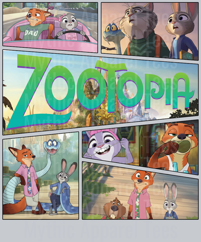 OR 01122025 NHUY Zootopia Disney Cartoon style