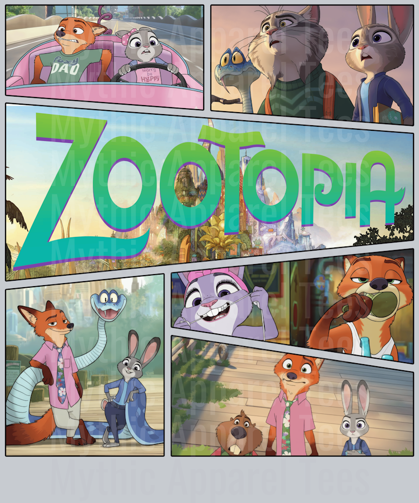 OR 01122025 NHUY Zootopia Disney Cartoon style