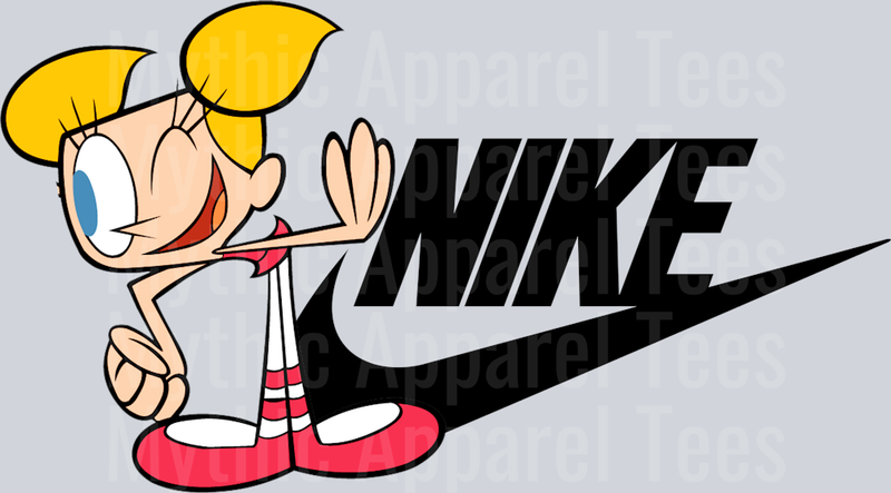 DEXTERS LAB DEE DEE JUST DO IT DTF Nike Transfers