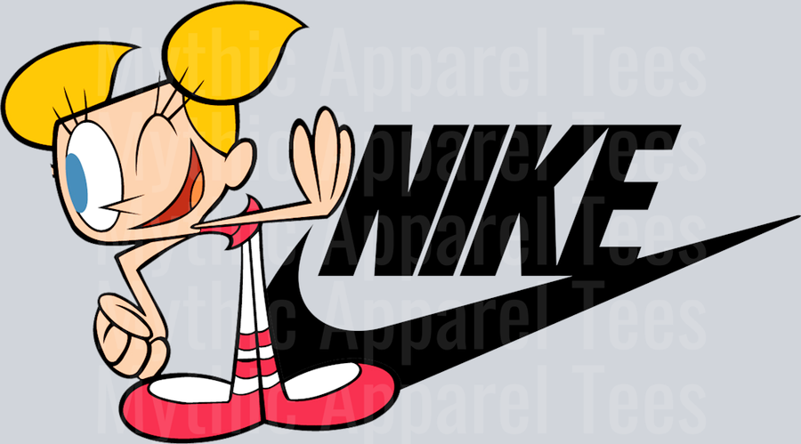 DEXTERS LAB DEE DEE JUST DO IT DTF Nike Transfers