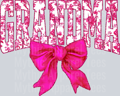 Pink Toile Grandma
