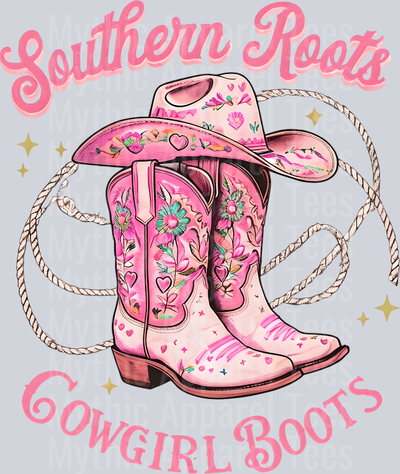 Southern Roots Cowgirl Boots Cowgirl Western Southern Girl Pink