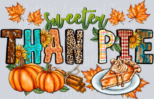 Sweeter Than Pie Fall Thanksgiving