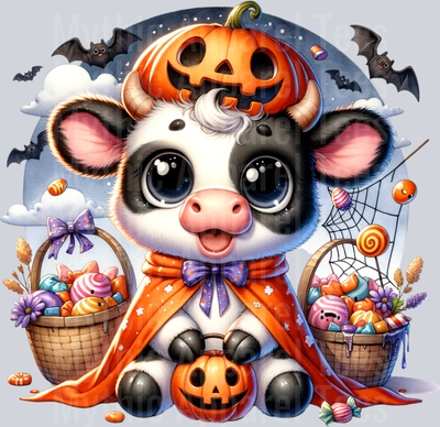 Spooky Highland Cow