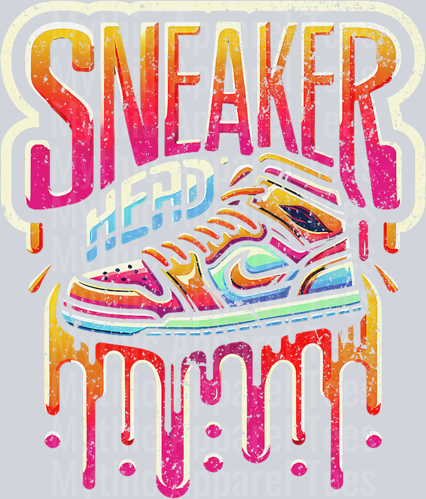 Sneaker Head Awesome Designs DTF Sneaker Transfers