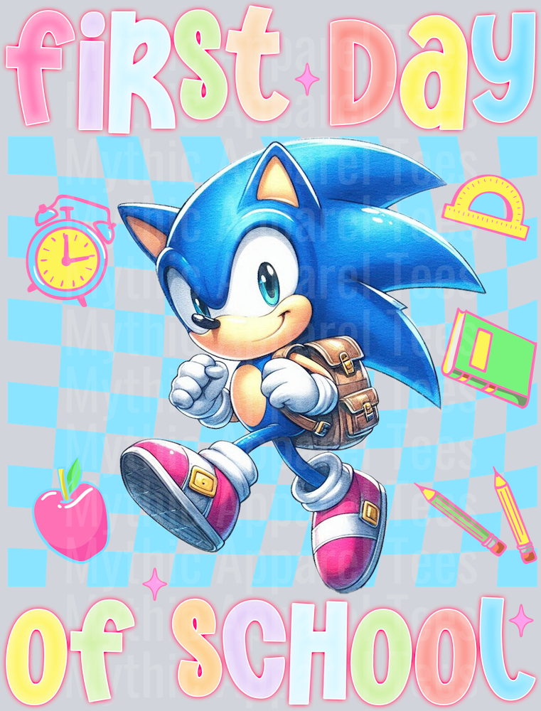First Day Of School Sonic