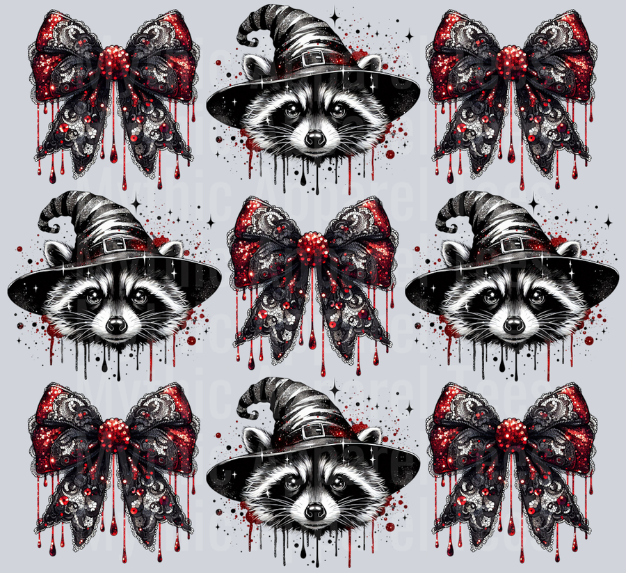 Raccoons And Bows