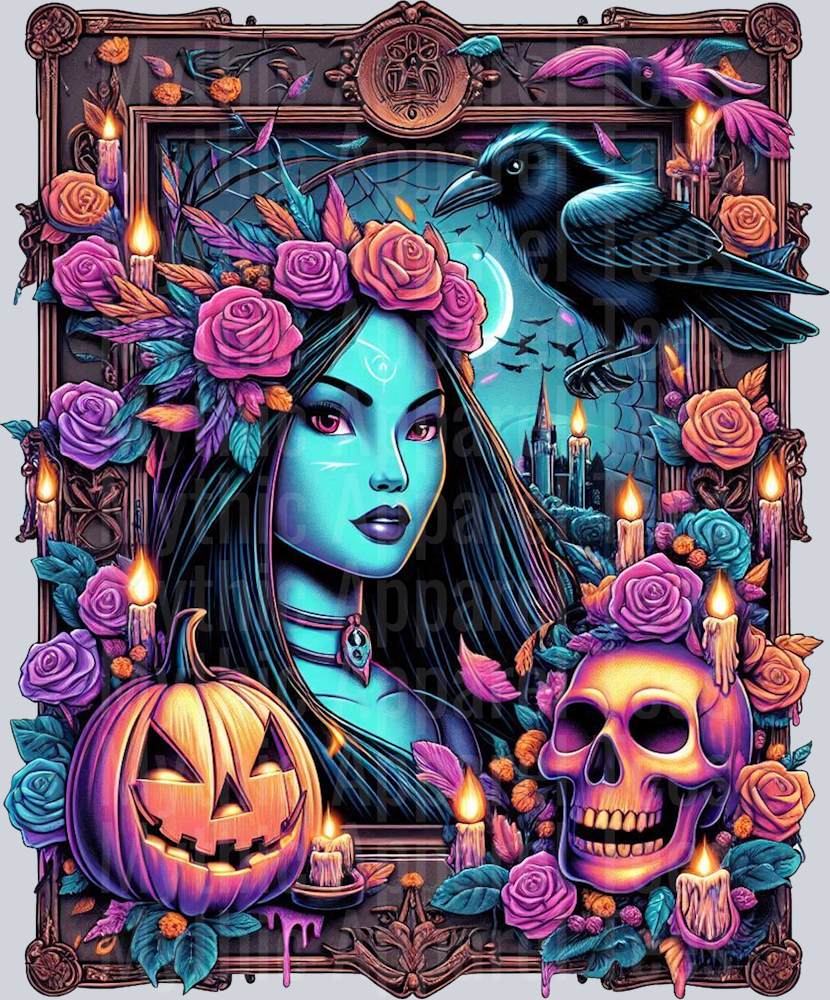 Pocahontas3 Disney Princess Tarot Card