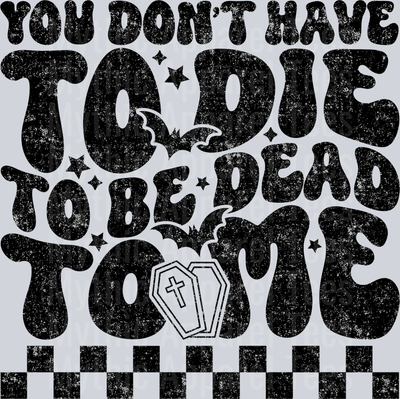 Distressed You Dont Have To Die