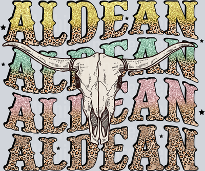 Aldean Country Music Bull Horn Western