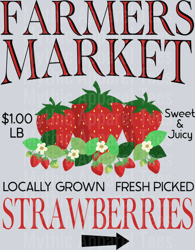 Market strawberry