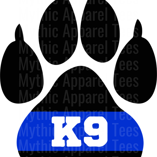 Police Officer Blue Line Back The Blue Transfers