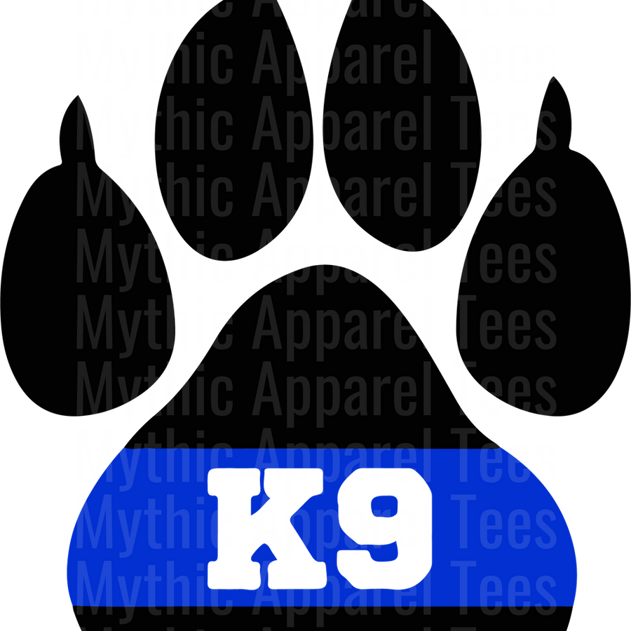 Police Officer Blue Line Back The Blue Transfers